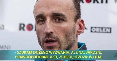 Nowe wyzwanie w karierze Roberta Kubicy. Polski kierowca weźmie udział w testach serii DTM