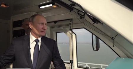 Pierwsza taka podróż Putina. Nowe połączenie kolejowe na okupowany Krym