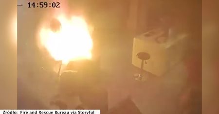 Wybuchowe skutki ładowania baterii do pojazdów elektrycznych poza wyznaczonym obszarem