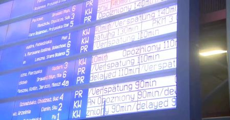Paraliż komunikacyjny w Wielkopolsce. Awaria na dworcu Poznań Główny