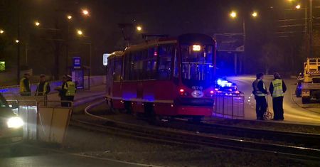 Tragiczny wypadek w Katowicach. Tramwaj śmiertelnie potrącił kobietę
