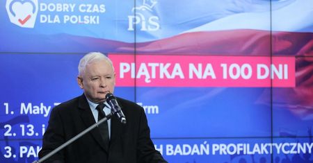 Prezes PiS zapowiedział ustawy i programy na pierwsze 100 dni rządu w nowej kadencji