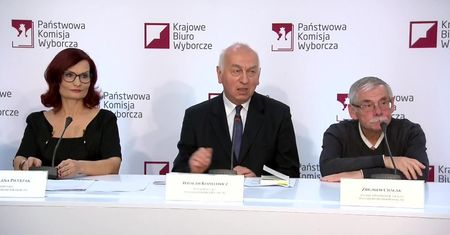 Dym w lokalu wyborczym w gminie Szubin