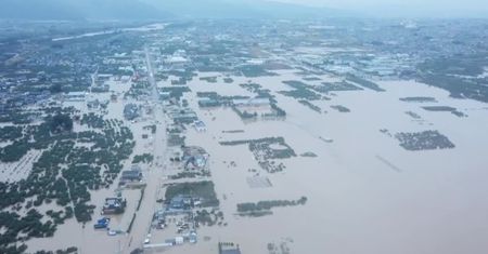 Powodzie w Japonii po przejściu tajfunu Hagibis. Rośnie bilans ofiar