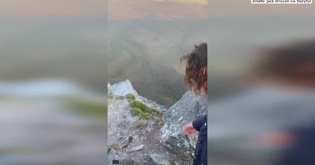 Kamienie fruwały jak latawce. Na szczycie góry Bluff Knoll w Australii wiatr unosił w powietrzu kawałki skał, niczym styropian