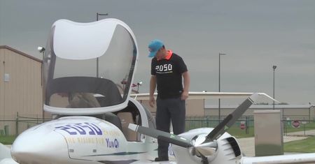 Chiński pilot ukończył drugi lot dookoła świata