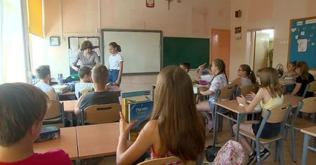 W szkole podstawowej w Wągrowcu skrócono lekcje przez upały