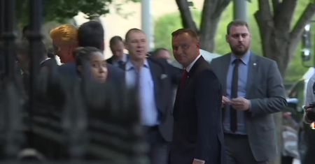 Para prezydencka już w Waszyngtonie