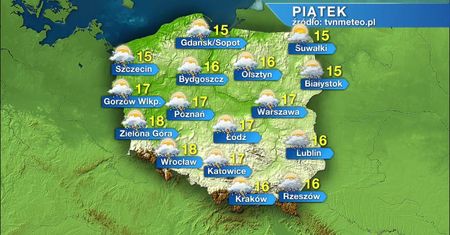 Piątek z deszczem i burzami w całym kraju. Poprawa pogody w sobotę