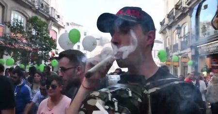 Globalny Marsz Marihuany. Tysiące osób na ulicach Madrytu domagało się legalizacji narkotyku