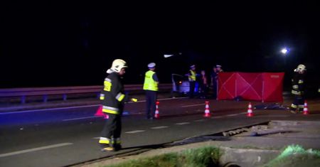 Tragiczny wypadek pod Grójcem. Dwie kobiety zginęły na nieoświetlonym przejściu dla pieszych