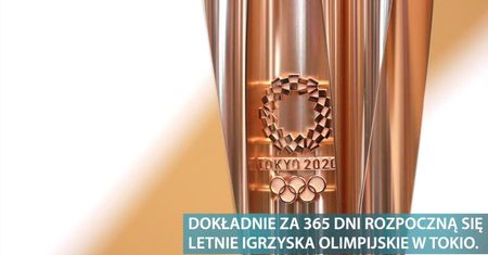 Tokio 2020: Dokładnie za rok odbędzie się ceremonia rozpoczęcia igrzysk