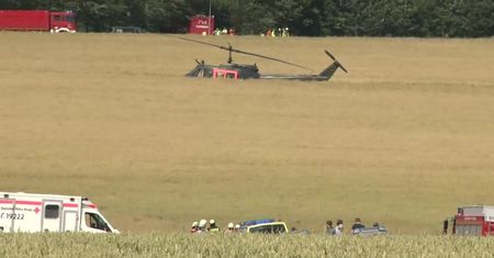 Katastrofa niemieckiego śmigłowca pod Hanowerem. Zginął jeden z pilotów