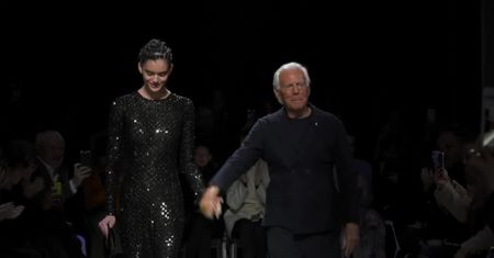 Giorgio Armani zaprezentował swoją najnowszą kolekcję na Milan Fashion Week