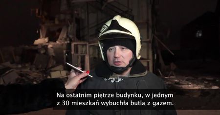 Blok mieszkalny zawalił się w wyniku wybuchu gazu w Rosji. Jedna osoba zmarła pod gruzami