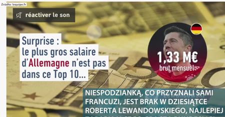 Messi blisko dwa razy bogatszy od Ronaldo, Lewandowski poza dziesiątką. „L’Equipe” podał ranking najlepiej zarabiających piłkarzy