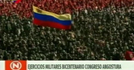 N. Maduro nadzorował największe w historii Wenezueli ćwiczenia wojskowe