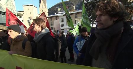 „Chcemy lepszego świata, nie decydujecie za nas”. Protest alterglobalistów w Davos