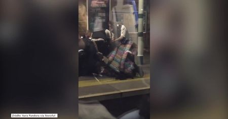 Mężczyzna z maczetą w ręku został obezwładniony przez londyńską policję. Nikomu nic się nie stało