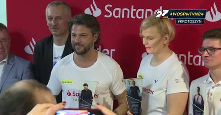 7. finał WOŚP w Krotoszynie. Pływacki maraton z udziałem Otylii Jędrzejczak i Oliwiera Janiaka