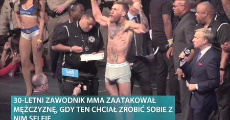 Problemy Conora McGregora. Irlandczyk aresztowany za kradzież i zniszczenie mienia