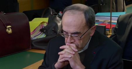 Francuski kardynał został skazany za zatajenie aktów pedofilii