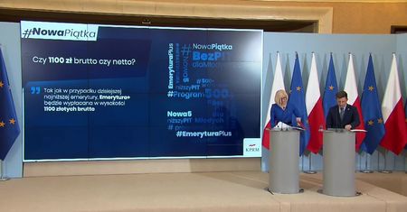 „To świadczenie trafi absolutnie do wszystkich”. 1100 zł brutto trafi również do rencistów, niezależenie od wysokości ich świadczeń
