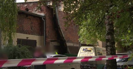 Wypadek podczas prac budowlanych w Gliwicach. Zginął jeden pracownik, drugi jest ciężko ranny