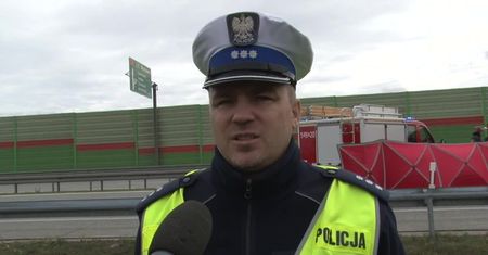 85-latek jechał pod prąd po ekspresówce, zginął. “Mógł pokonać w ten sposób około 20 kilometrów”