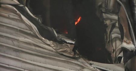 Pożar hotelu w Odessie. Zginęło dziewięć osób
