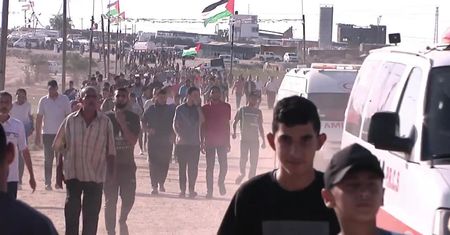 Co najmniej 63 Palestyńczyków rannych w czasie protestu na granicy Strefy Gazy. Izraelskie wojsko użyło gumowych kul