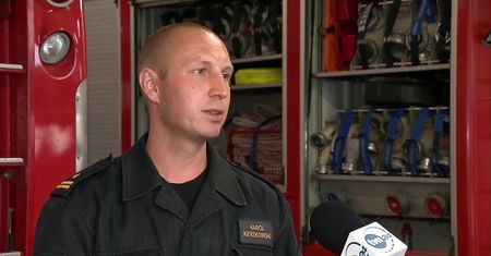 18 strażaków i pięć wozów gaśniczych brało udział w gaszeniu hulajnogi elektrycznej w Sopocie