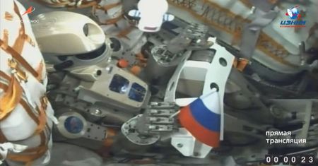 Rosja wysłała na Międzynarodową Stację Kosmiczną robota Fiodora