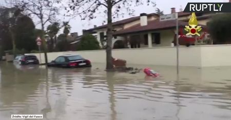 Powódź w północnych Włoszech. Największe opady deszczu od 30 lat