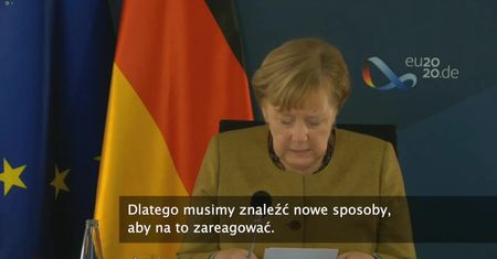 “Nie możemy jeszcze głosować, bo Polska i Węgry mają zastrzeżenia”. A. Merkel zabrała głos ws. unijnego budżetu