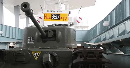 Odrestaurowany statek desantowy LCT 7074 z czasów II Wojny Światowej zostanie otwarty dla zwiedzających