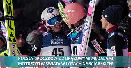 Polscy skoczkowie brązowymi medalistami mistrzostw świata w lotach narciarskich!