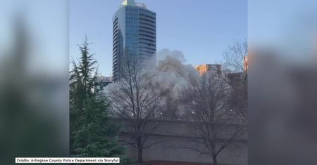 18-piętrowy budynek runął jak domek z kart. Wyburzenie byłego hotelu w Wirginii