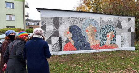 W Szczecinie powstała mozaika ”Bohaterki” poświęcona mieszkankom miasta