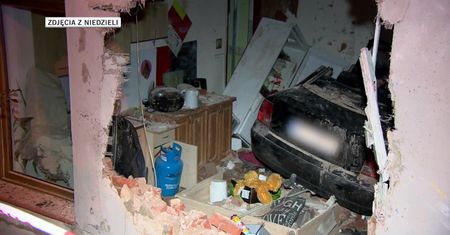 Kobieta, która wjechała w dom w Konstantynowie Łódzkim była “pod wpływem”.