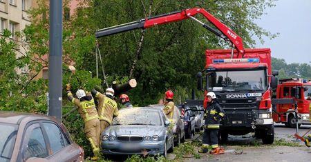Minionej doby blisko tysiąc interwencji strażaków wz. z burzami