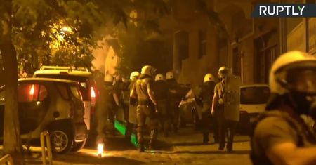 Zamieszki w Salonikach. Protestujący obrzucili policję koktajlami Mołotowa