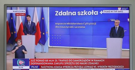 Program “Zdalna szkoła plus” powinien zniwelować potrzeby zgłaszane przez samorządy