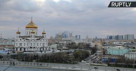 Moskwa, która słynie z ogromnych korków, zmieniła się nie do poznania w czasie pandemii.
