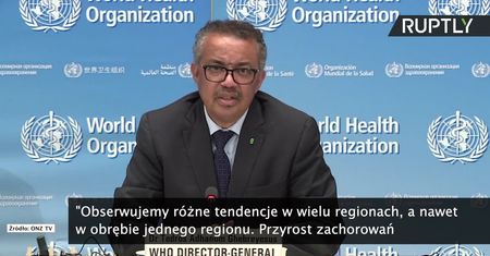 Szef WHO: Koronawirus pozostanie z nami dłuższy czas