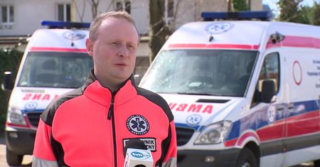 Ratownicy medyczni dziękują za pomoc