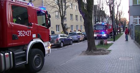 Pożar piwnicy przy ul. P.C.K. w Tarnowie