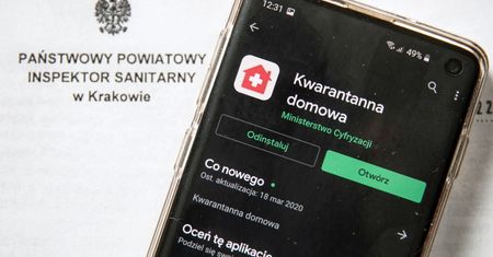 Aplikacja Kwarantanna domowa od środy obowiązkowa