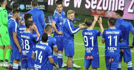 Lech Poznań zmierza po wicemistrzostwo Polski. Kolejorz wykorzystał wpadkę Piasta Gliwice