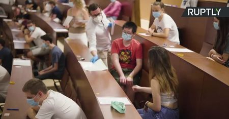Pierwsze egzaminy na madryckim uniwersytecie od wybuchu epidemii